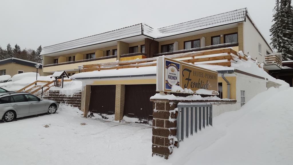 Hotel Pension Fernblick Sankt Andreasberg Esterno foto